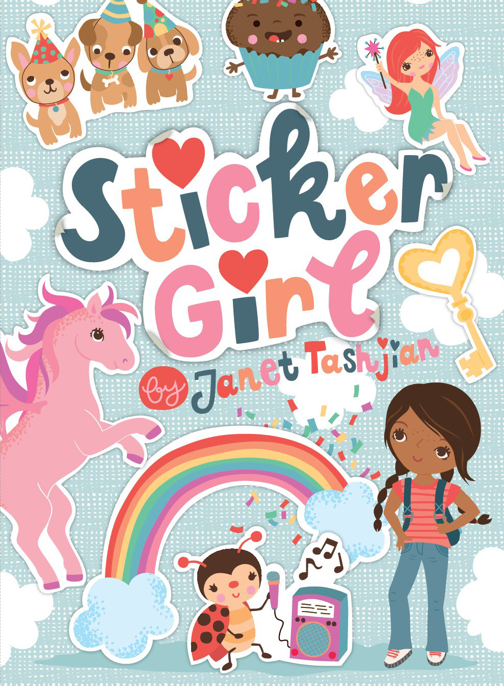 sticker girl book