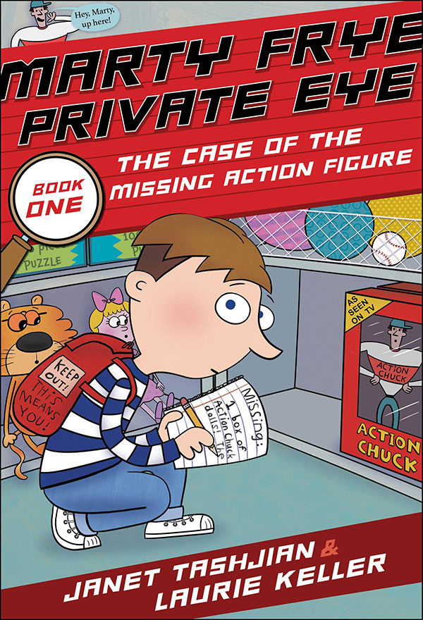 Marty Frey Private Eye the Case of the Missing Action Figure